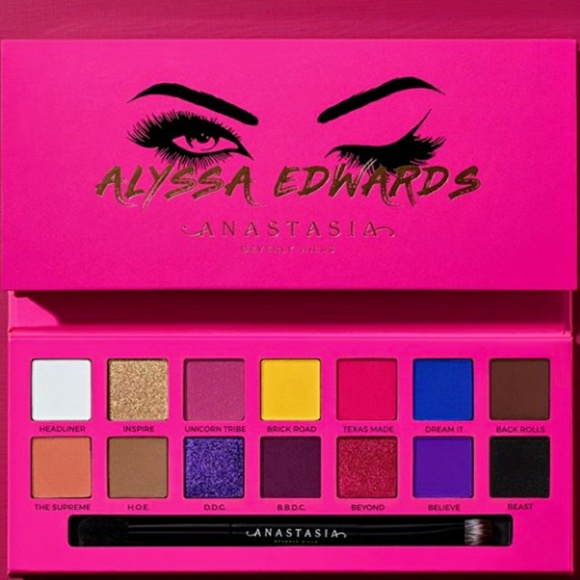 🌹ABH/ Alyssa Edwards Palette!! Free Lipstick! 💋 - Picture 3 of 11